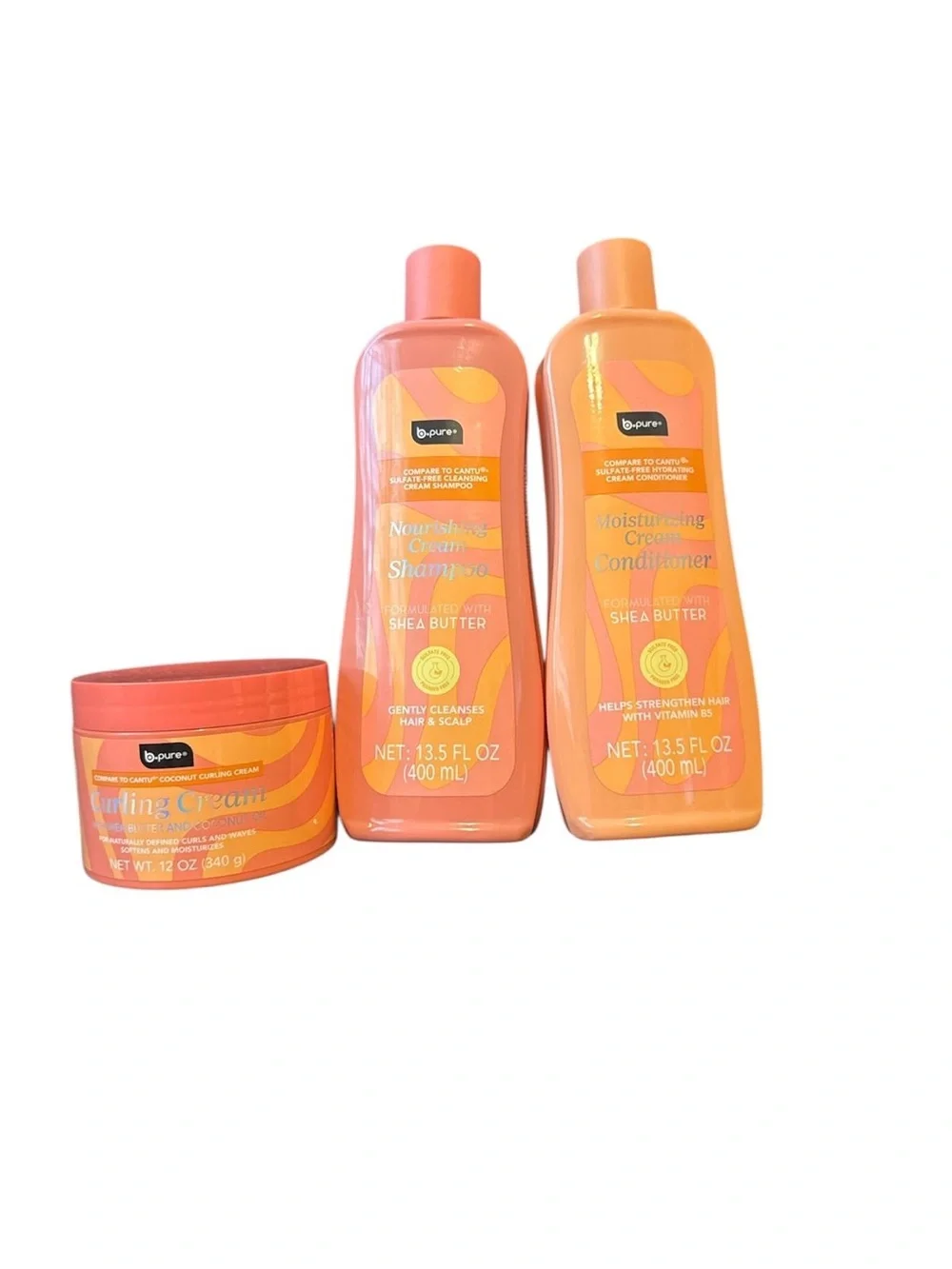 Nourishing Cream Shampoo & Conditioner with Shea Butter - Orange